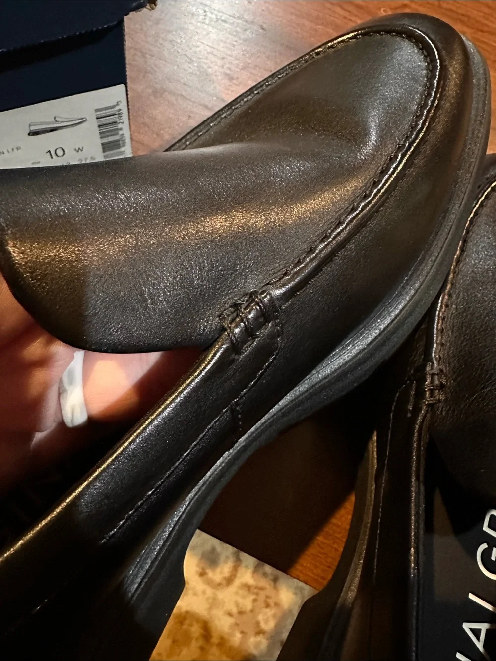 Cole Haan OG CitySpectre Venetian Black Leather Slip-On Loafers
